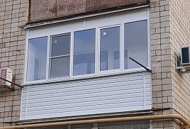 Отекление и отделка балкона с фасада от 100 т.р.